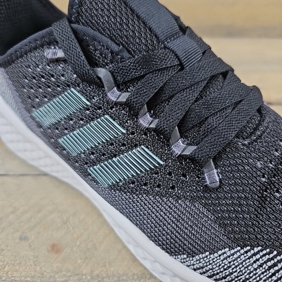 adidas Fluidflow 2.0 Women's Running Sportswear Shoes Black Grey - Picture 9 of 12